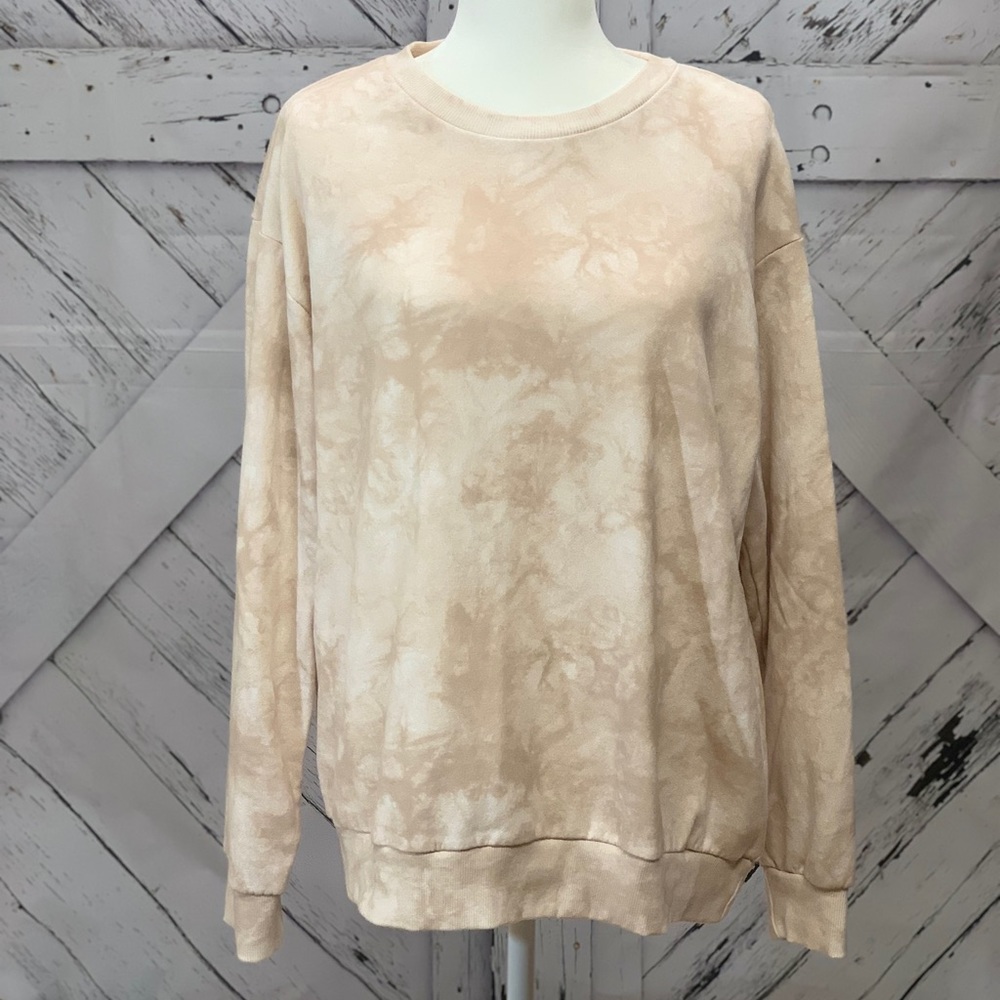 H&M Brown Tie Dye Sweatshirt